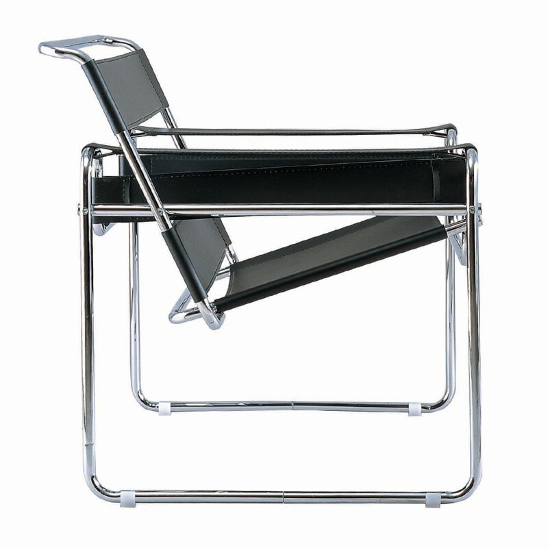 Vintage armchair Wassily by Marcel Breuer