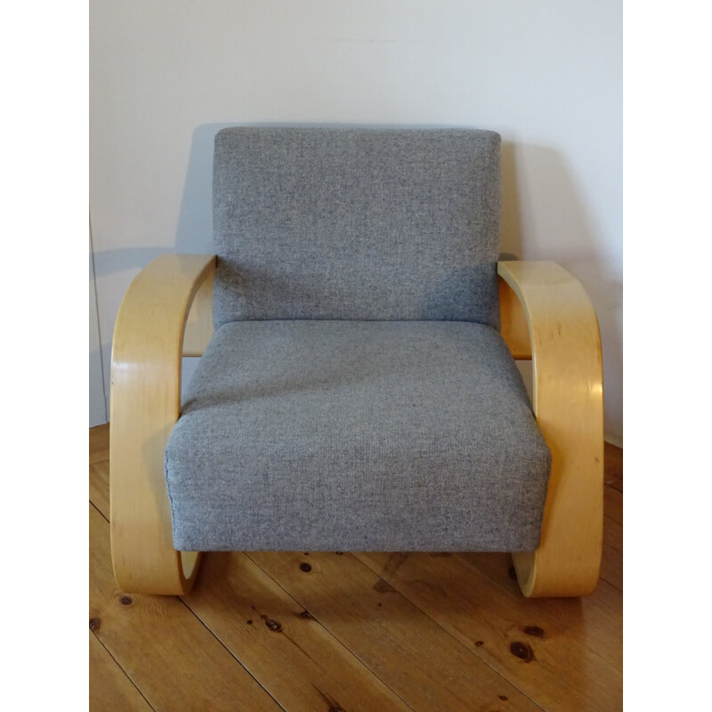 Vintage Alvar Aalto fauteuil Tank 400, Finland 1970s