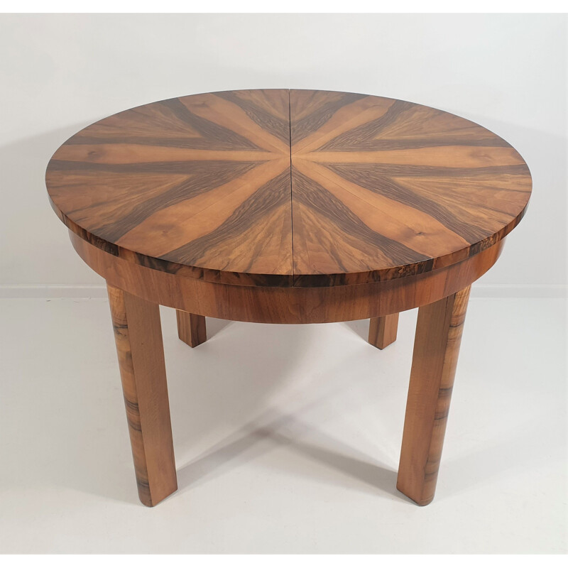 Vintage Art Deco Dining Table 1950s