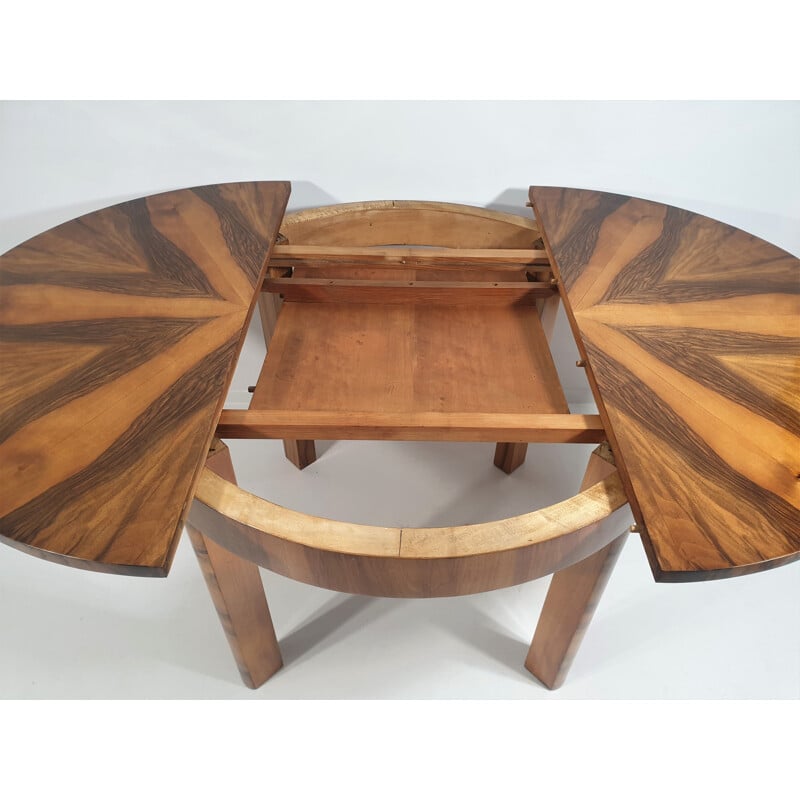 Vintage Art Deco Dining Table 1950s