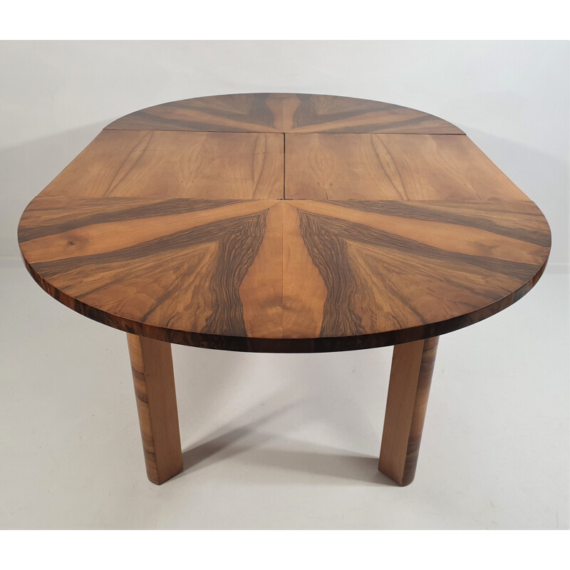 Vintage Art Deco Dining Table 1950s