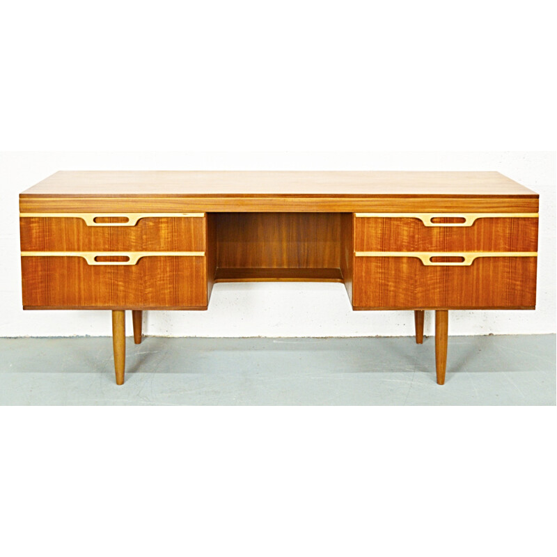 Bureau en teck ambré - 1960