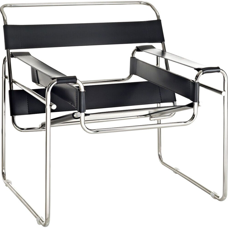 Vintage armchair Wassily by Marcel Breuer