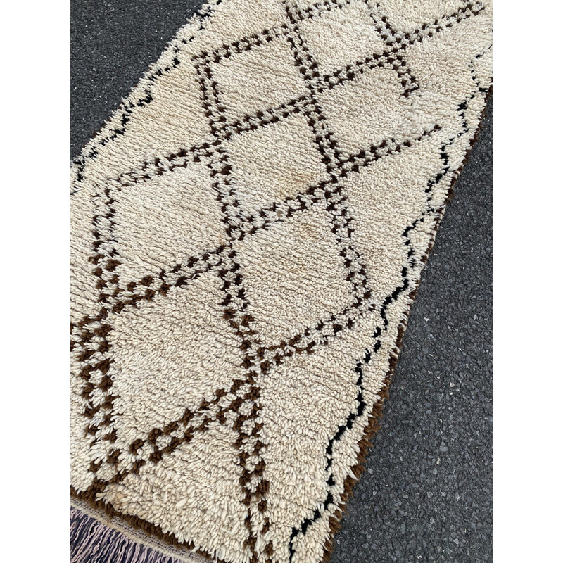 Vintage Beni Ourain Berber Carpet