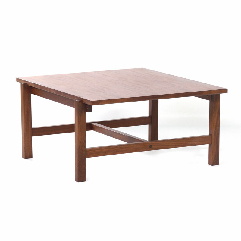 TA 07 vintage teak coffee table by Cees Braakman for Pastoe Reversible, 1950