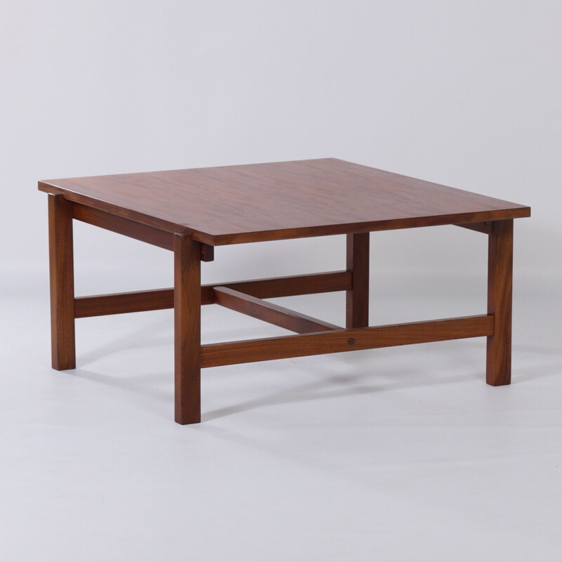 Vintage teakhouten salontafel TA 07 van Cees Braakman voor Pastoe Reversible, 1950