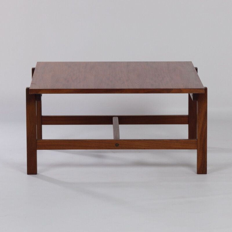 Mesa de café Vintage de teca TA 07 por Cees Braakman para Pastoe Reversible, 1950