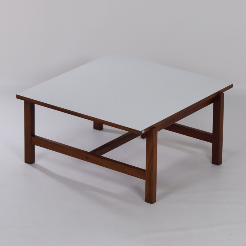 TA 07 vintage teak coffee table by Cees Braakman for Pastoe Reversible, 1950