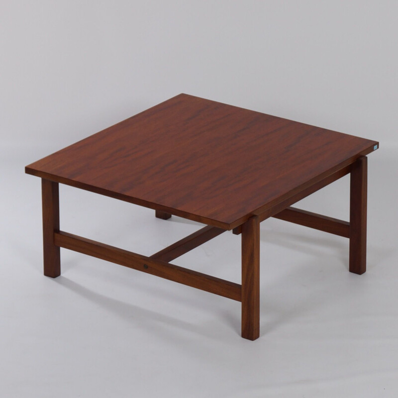 TA 07 vintage teak coffee table by Cees Braakman for Pastoe Reversible, 1950