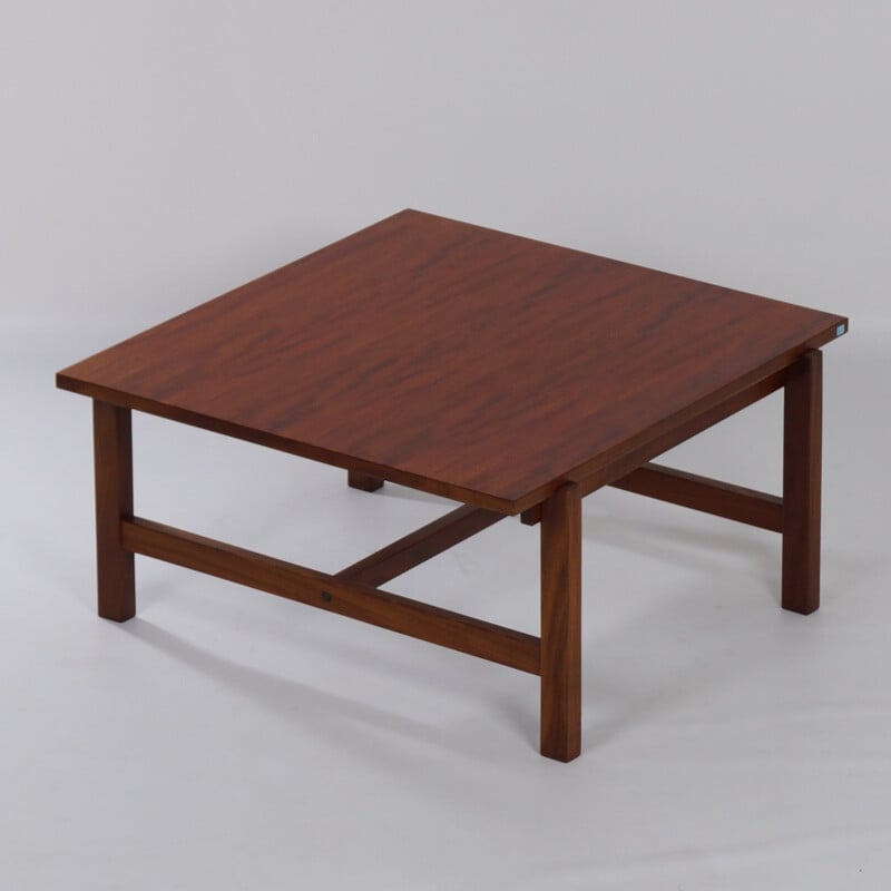 Table basse vintage en teck TA 07 de Cees Braakman pour Pastoe Reversible, 1950