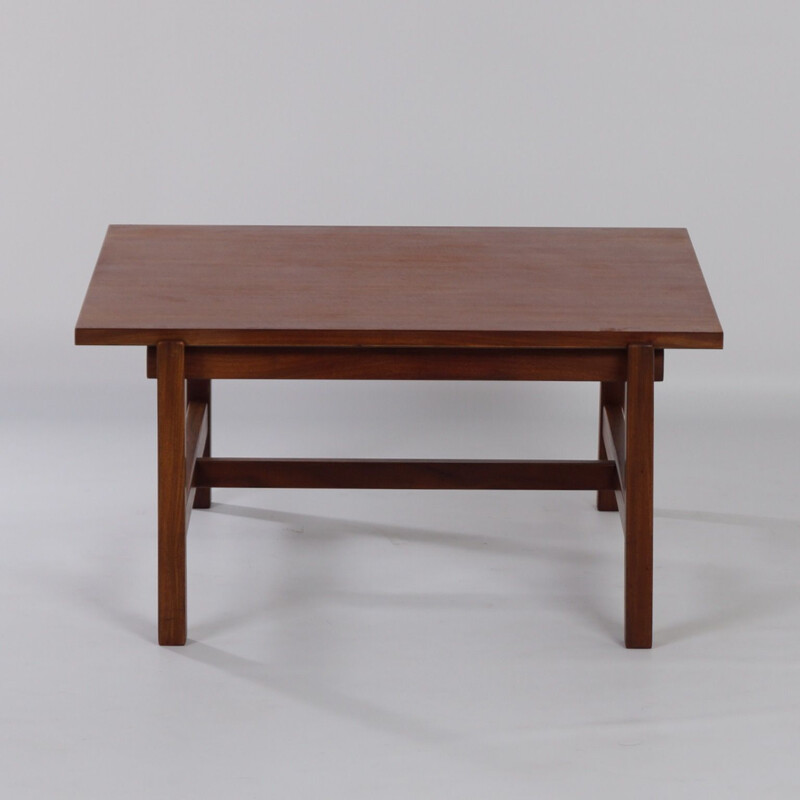 TA 07 vintage teak coffee table by Cees Braakman for Pastoe Reversible, 1950