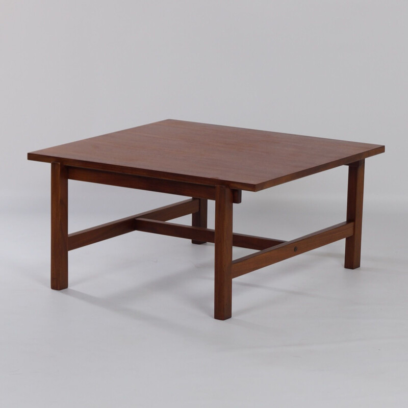 TA 07 vintage teak coffee table by Cees Braakman for Pastoe Reversible, 1950