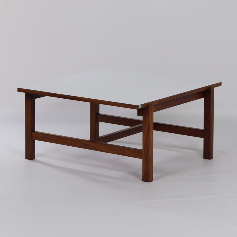 Vintage teakhouten salontafel TA 07 van Cees Braakman voor Pastoe Reversible, 1950