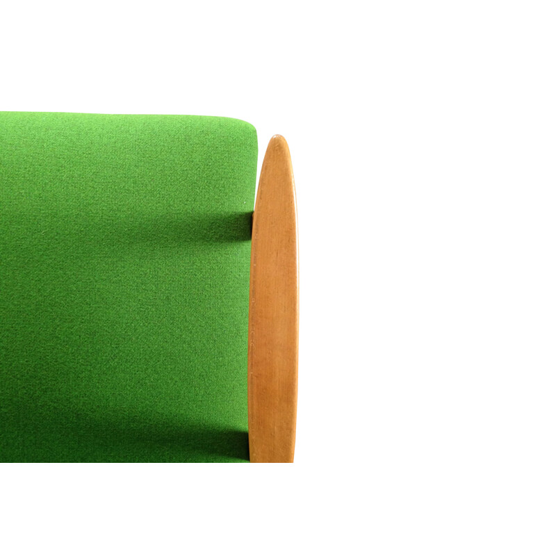 Mid-century green armchair - 1950s