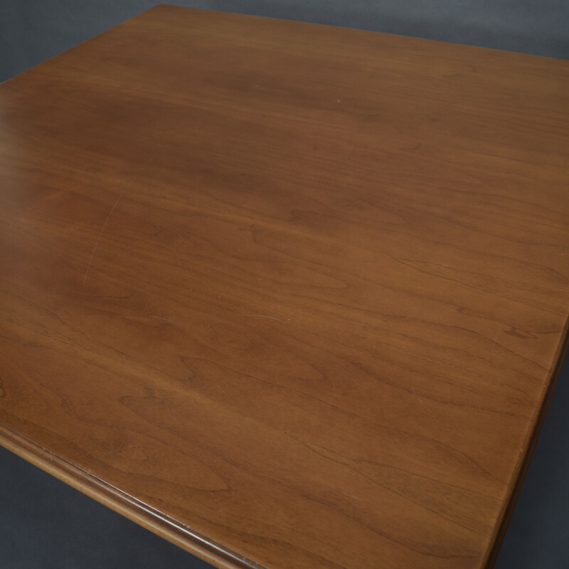 Vintage dining table in wlnut by Afra and Tobia Scarpa for Molteni, Italy 1974s