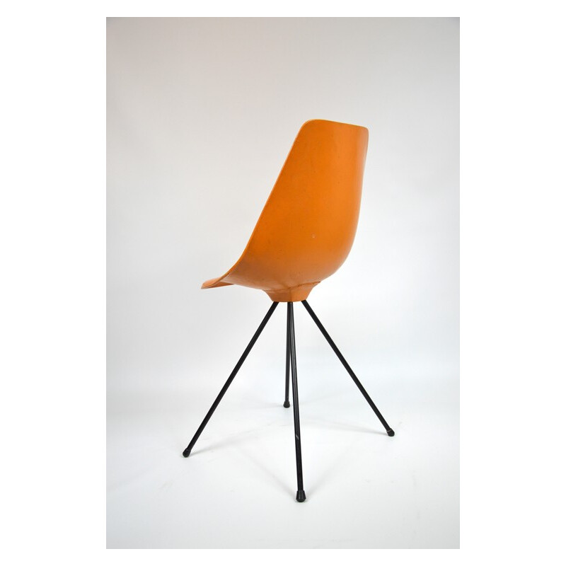 French vintage chair, Jean-René PICARD - 50s