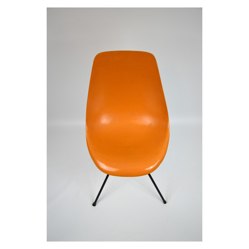 French vintage chair, Jean-René PICARD - 50s