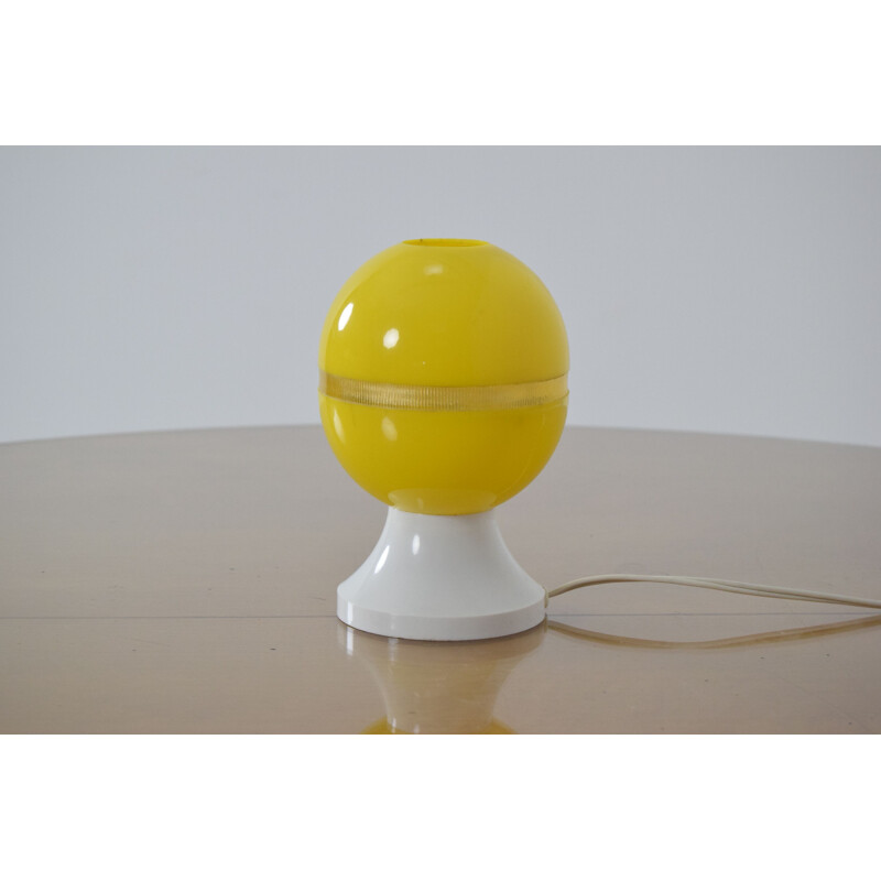 Lampe de table vintage en plastique, Allemagne 1970