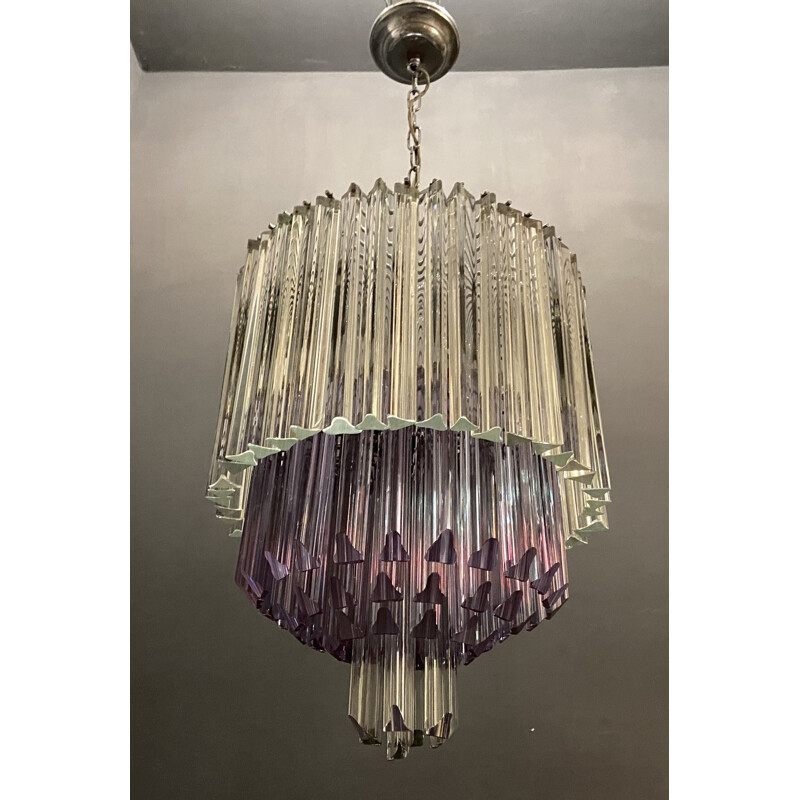 Large vintage Murano Glass Chandelier