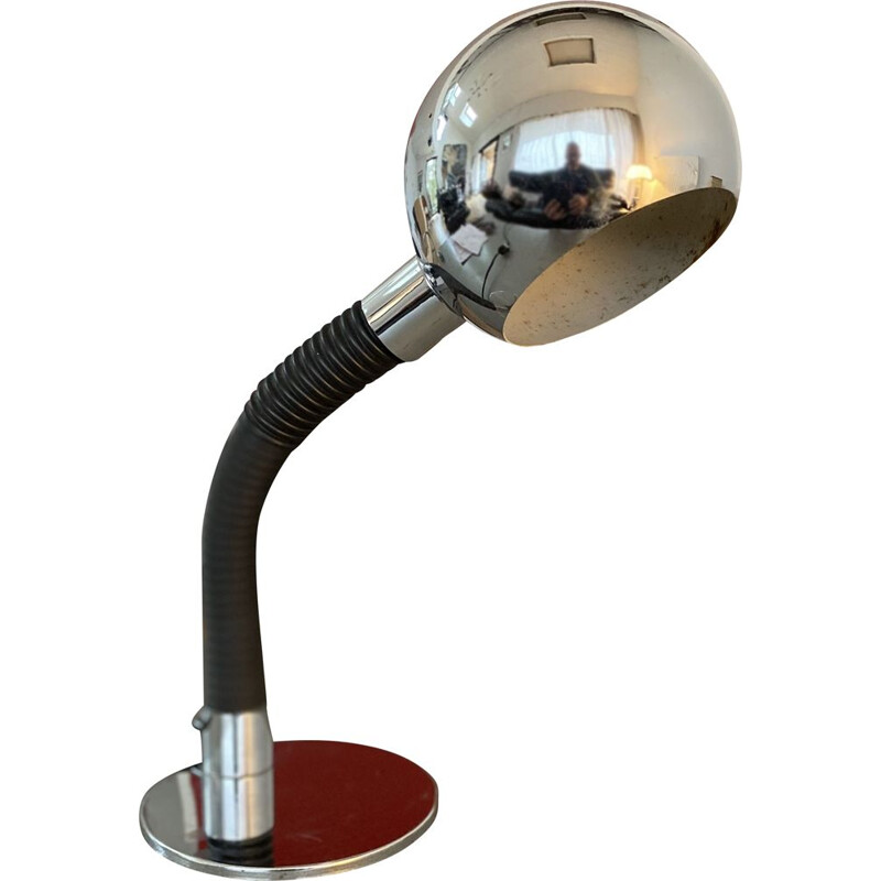 Lampe vintage eye-ball Targetti Sankey, Italie 1970