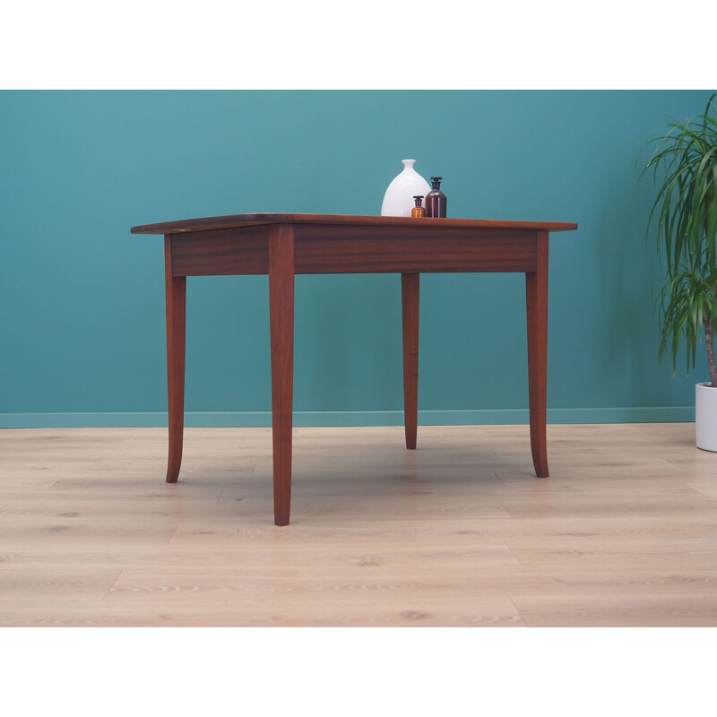 Vintage Mahogany table, Denmark 1970s