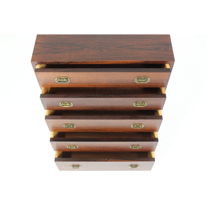 Silkeborg Møbelfabrik "Alabama" chest of drawers in Rio rosewood, Henning KORCH - 1960s