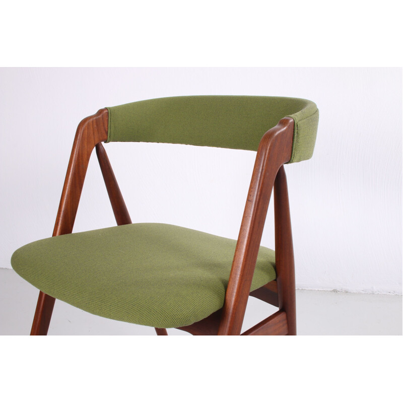 Set of 6 vintage Dining Chairs by Th. Harlev for Farstrup Mobler 205, Denmark 1960s