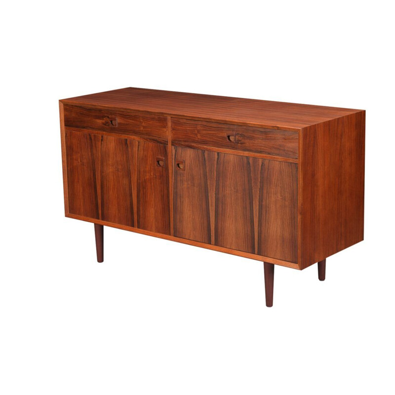 Vintage rosewood sideboard by Brouer and Dansk Mobelproducent