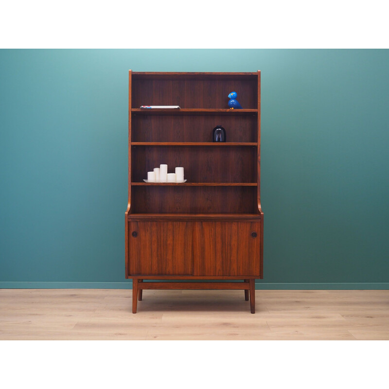Vintage Rosewood bookcase by Johannes Sorth by Bornholm, Danish 1960s