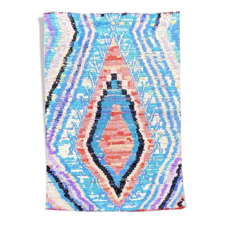 Vintage Berber Azilal tapijt