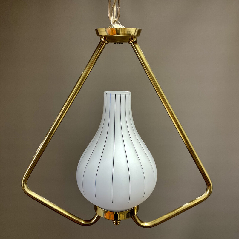 Vintage hanging lamp, Scandinavian 1950s