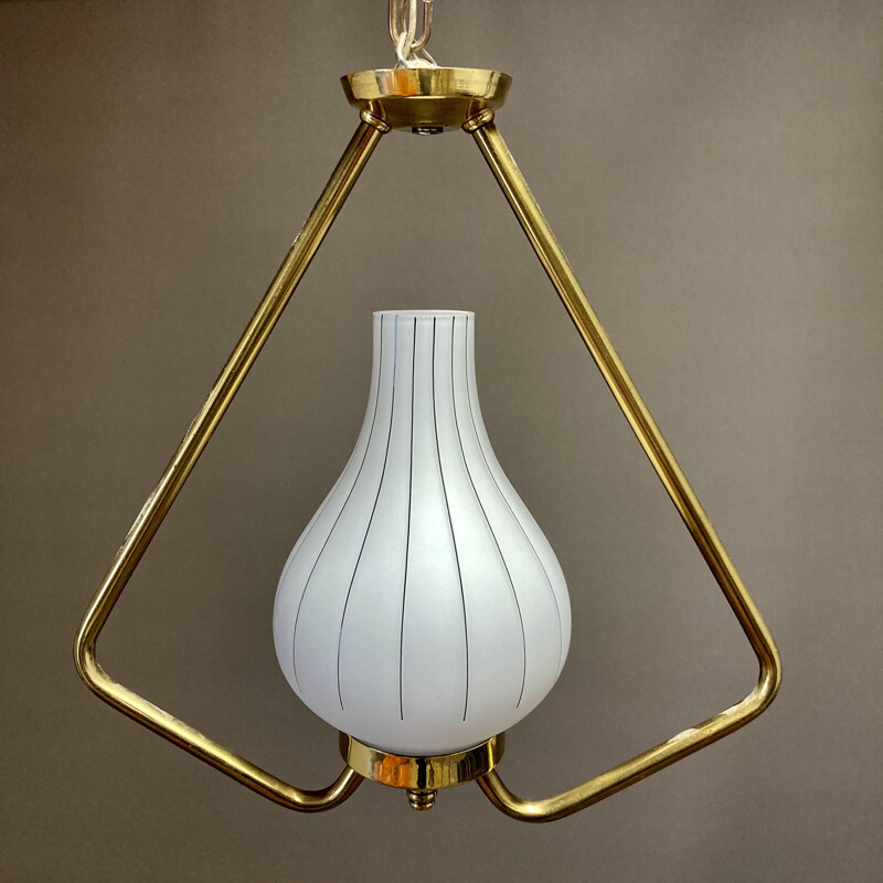 Vintage hanging lamp, Scandinavian 1950s