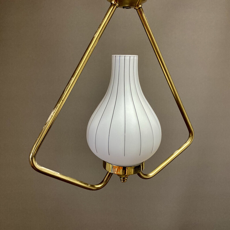 Vintage hanging lamp, Scandinavian 1950s