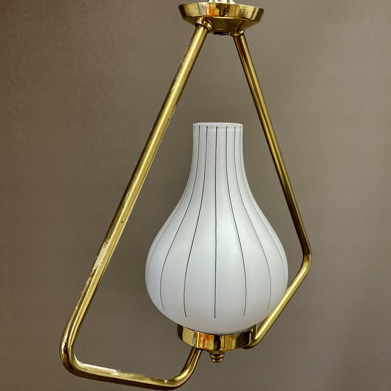 Vintage hanging lamp, Scandinavian 1950s