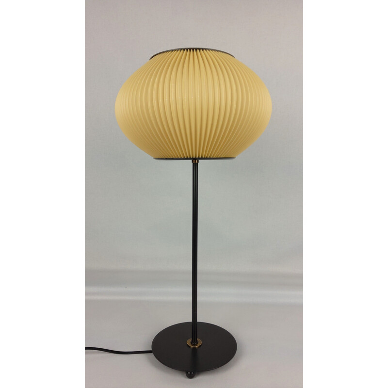 Lampe vintage abat-jour Rispal 1960