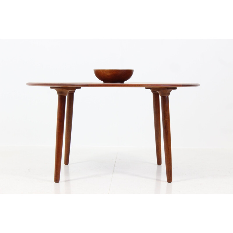 Bramin Møbler coffee table in rosewood with geometric pattern, H W KLEIN - 1960s