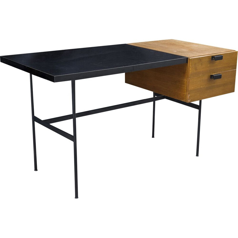 Vintage desk by Pierre Paulin Thonet 1950s