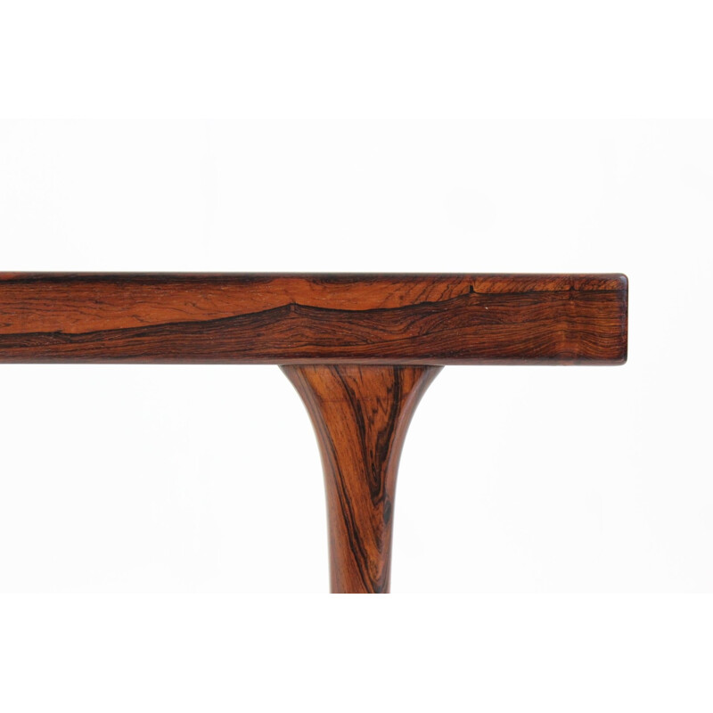 CFC Silkeborg coffee table in rosewood, J. ANDERSEN - 1960s