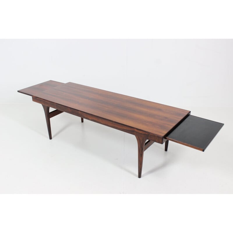 CFC Silkeborg coffee table in rosewood, J. ANDERSEN - 1960s