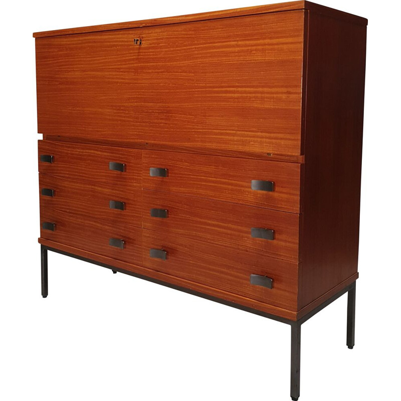 Vintage secretary by Philippon & Lecoq Pour Degorre 1957s