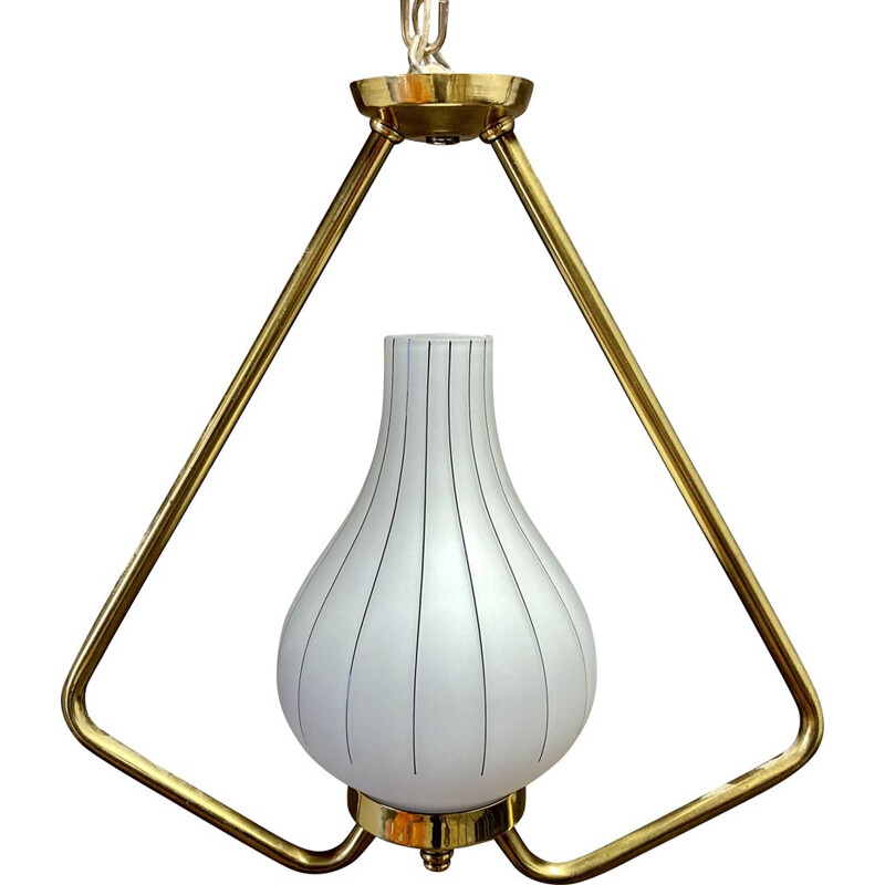 Vintage hanging lamp, Scandinavian 1950s