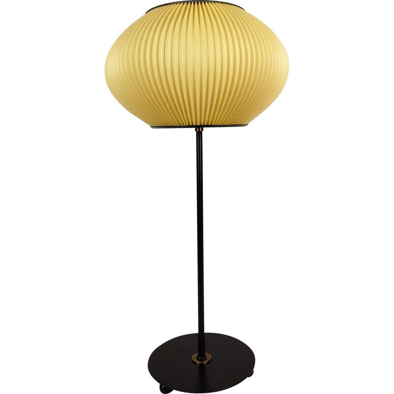 Lampe vintage abat-jour Rispal 1960