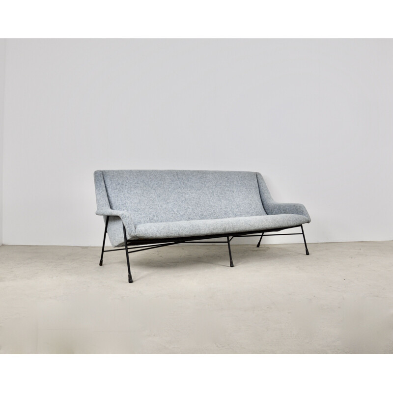 Vintage S12 Model Sofa by Alfred Hendrickx for Belform, Belgium, 1958