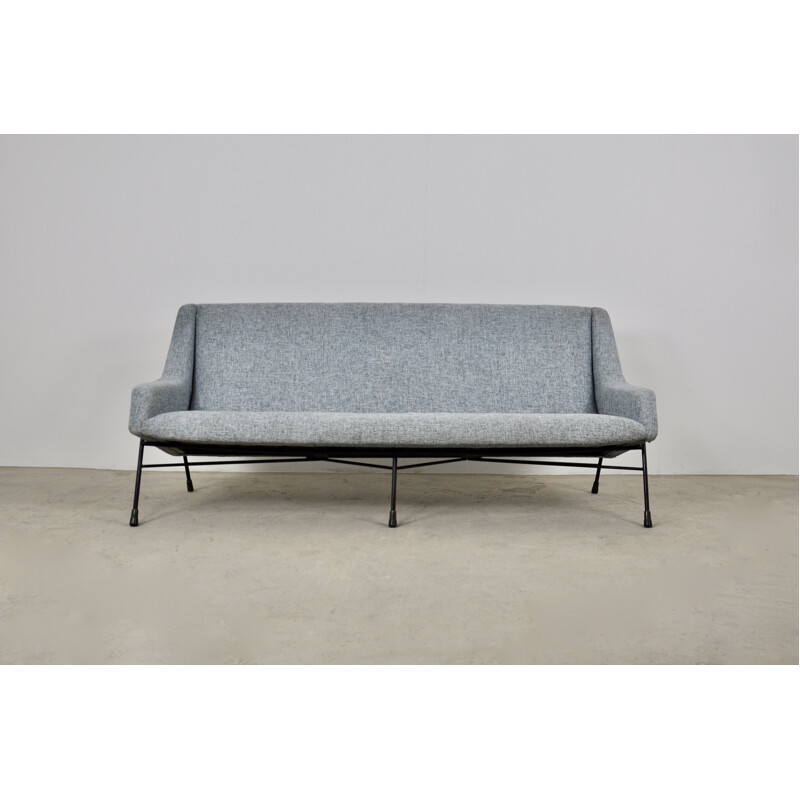 Vintage S12 Model Sofa by Alfred Hendrickx for Belform, Belgium, 1958