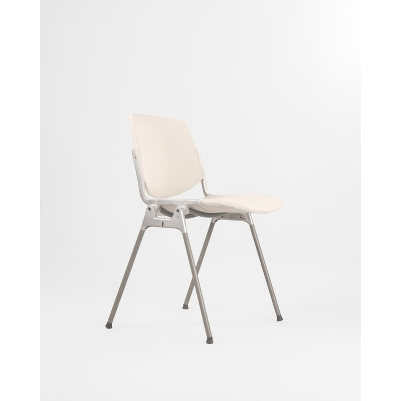 Set of 4 vintage DSC 106 chairs by Giancarlo Piretti for Anonima Casteli 1965