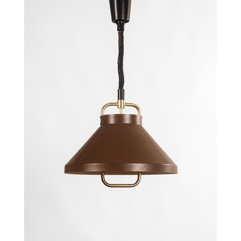 Vintage pendant lamp by J. Hammerborg for Fog and Mørup