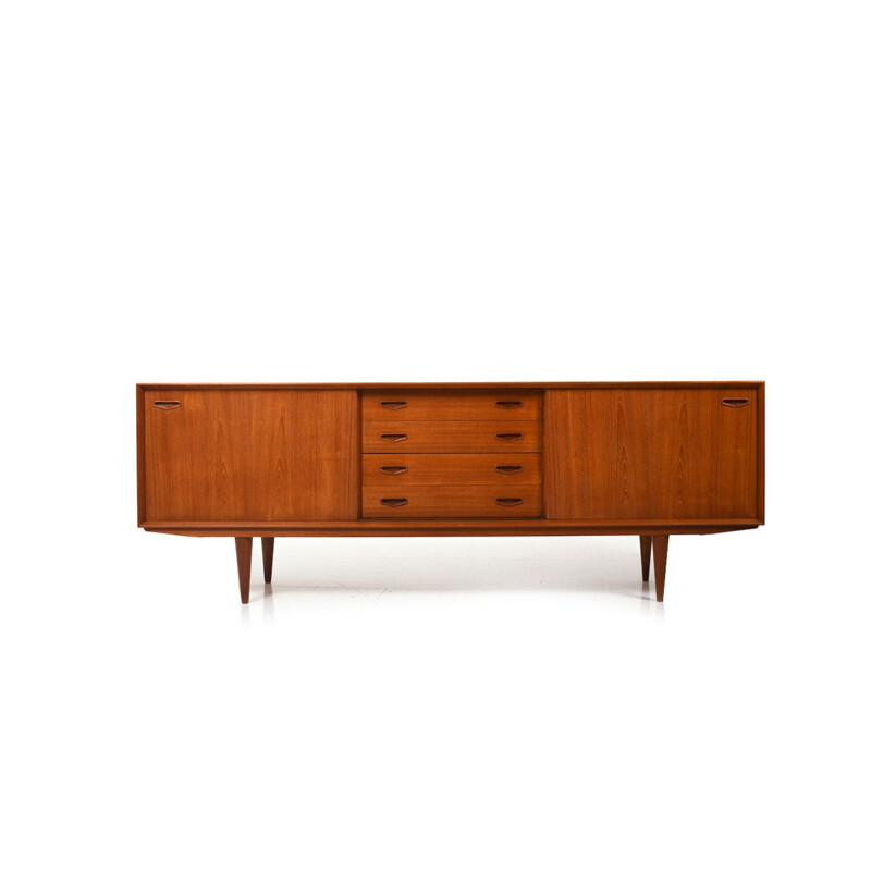 Mid Century  Teak Sideboard by Clausen & Søn Danish 1963