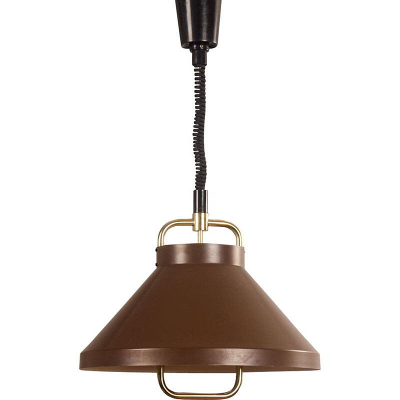 Vintage pendant lamp by J. Hammerborg for Fog and Mørup