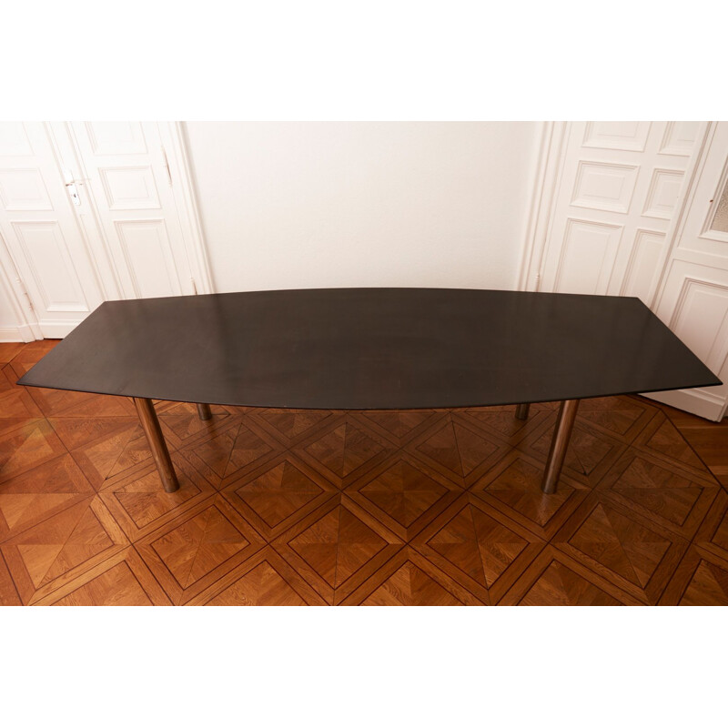 Vintage Modern Boat conference table by Florence Knoll 1961s