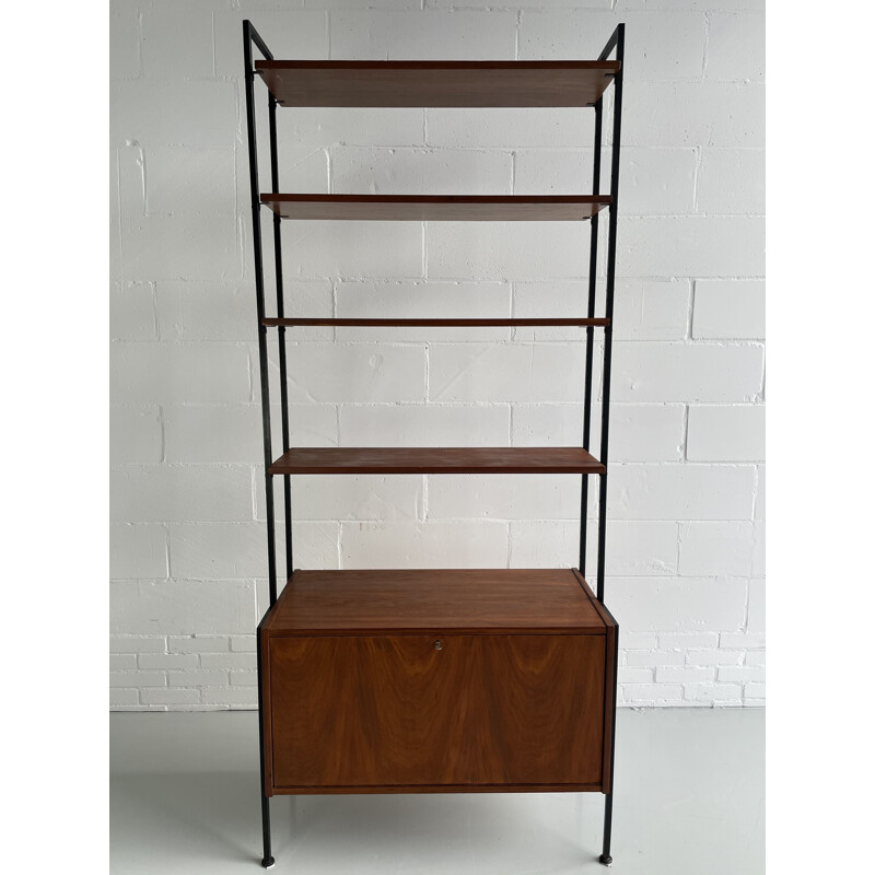 Vintage bookcase wallunit 1960s